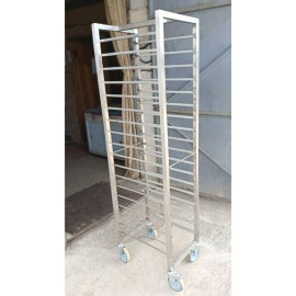 Стеллаж производственный СтКПН-18-395х540х1800-GN 1/1-СП-3W3 - 5