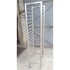 Стеллаж производственный СтКПН-18-395х540х1800-GN 1/1-СП-3W3 - 6