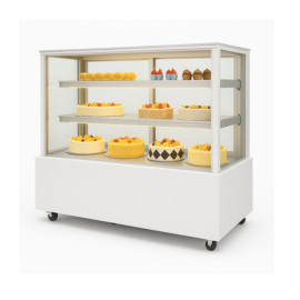 Кондитерская холодильная витрина HURAKAN HKN-LPD150S WHITE