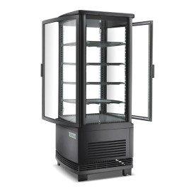 Кондитерская холодильная витрина GoodFood RT98LR2, черная - 2