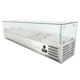 Вітрина холодильна для топінгу GoodFood GF-VRX1500/330-H6C - 2