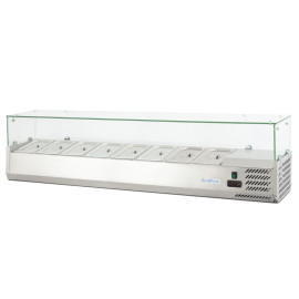 Холодильная витрина для топпинга GoodFood GF-VRX1800/330-H6C 
