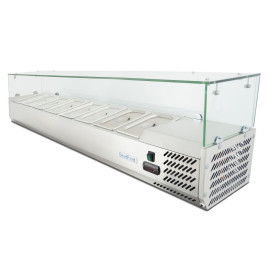 Вітрина холодильна для топінгу GoodFood GF-VRX1800/380-H6C  - 2