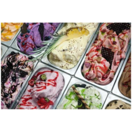 Вітрина для м'якого морозива GGM Gastro EVJ149 - 3