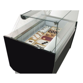 Вітрина для м'якого морозива GGM Gastro ESTI15S - 3