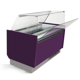 Вітрина для м'якого морозива GGM Gastro ESTI15V - 2