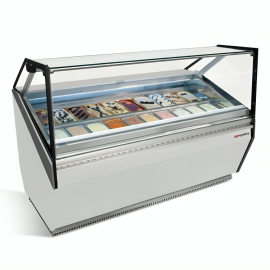 Вітрина для морозива GGM Gastro ETI15W - 2