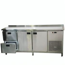 Стіл холодильний Техма СХ2Ш2ДБ-Н-Т (1860/600/850)