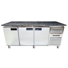 Холодильный стол с гранитной столешницей Техма СХ3Д-Г-Т (1860/700/850)