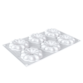 KIT 3D TARTE RING BLOOM Ø80 MM Форма силіконова - 4