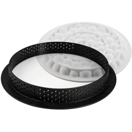 KIT TARTE RING BUBBLE D190 MM Форма из резины - 7