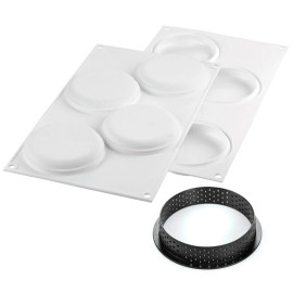 KIT TARTE RING ROUND D100 MM Форма из резины - 6