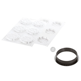 KIT TARTE RING PARADIS D80 MM Форма из резины - 2