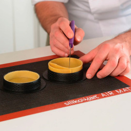 KIT TARTE RING ROUND D80 MM Форма из резины - 5