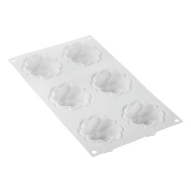 FLEUR 90 Форма силіконова "квітка" Ø99 h 35 мм (90 мл x 6) - 3
