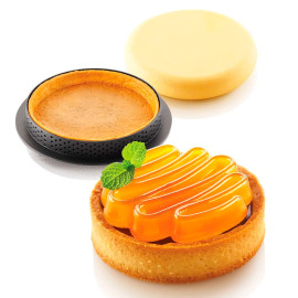 KIT TARTE RING HONORE D80 MM Форма из резины - 4