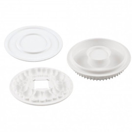 KIT BUBBLE CROWN Форма из резины - 3