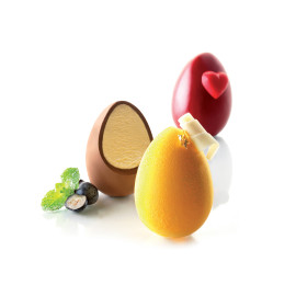 MUL3D EGG Форма из резины с крышкой