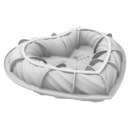 HEARTBEAT Силіконова форма 250 x 220 h 52 мм - 2