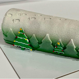 BUCHE SNOWY Форма силіконова - 6
