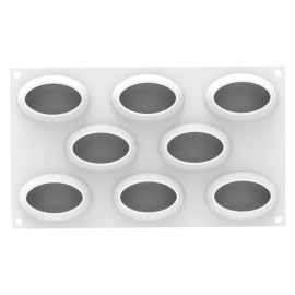 OVAL 80 Форма из резины, штамп в наборе - 4