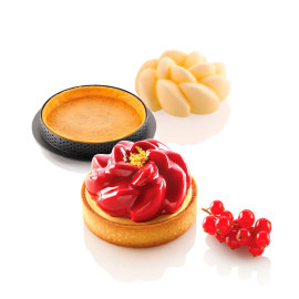 KIT TARTE RING FLEUR D80 MM Форма из резины - 3