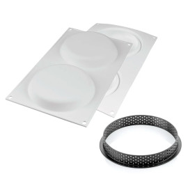 KIT TARTE RING ROUND D120 MM Форма из резины - 4
