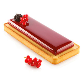 KIT TARTE RING RECTANGULAR 265x105 MM Форма из резины - 2