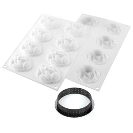 KIT TARTE RING COCOA D70 MM Форма из резины - 2