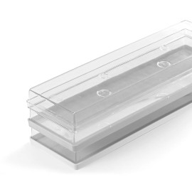 SMALL  I-GLOO BIANCO Таця з кришкою для морозива (белая) 390 x 109 h 32 mm - 2