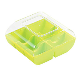 Fluo Green 6 Коробка для хранения пирожных, набор 90 шт.