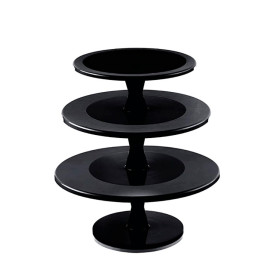 HULA UP XXL BLACK Подставка трехярусная