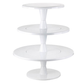 HULA UP XXL WHITE Подставка трехярусная