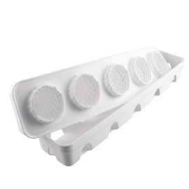 MORA & LAMPONE110 Форма силіконова Ø 65 h 67 mm + підставка - 2