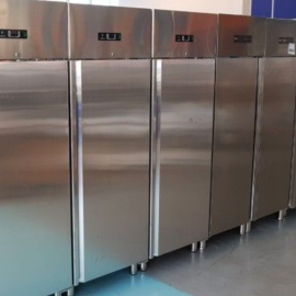 Морозильна шафа HURAKAN HKN-GX650BT INOX - 2