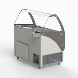 Морозильна скриня для м'якого морозива Crystal Venus Elegante-46 - 4