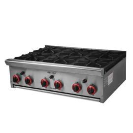 Газова настільна плита 6-ти конфорочна ТТ6-36СЕ