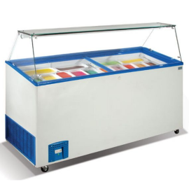 Морозильна скриня для м'якого морозива Crystal Venus Vetrine-46