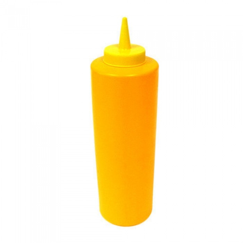 Жовта пляшка для соусів FoREST 503602 (360 мл)