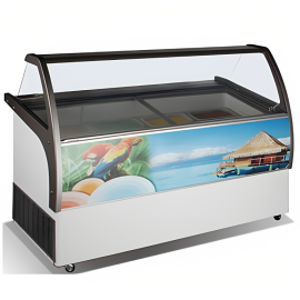 Морозильна скриня для м'якого морозива Crystal Venus Elegante-56