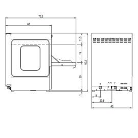 Фронтальна посудомийна машина Modular GW 35 - 4