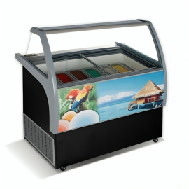 Морозильна скриня для м'якого морозива Crystal Venus Elegante-36